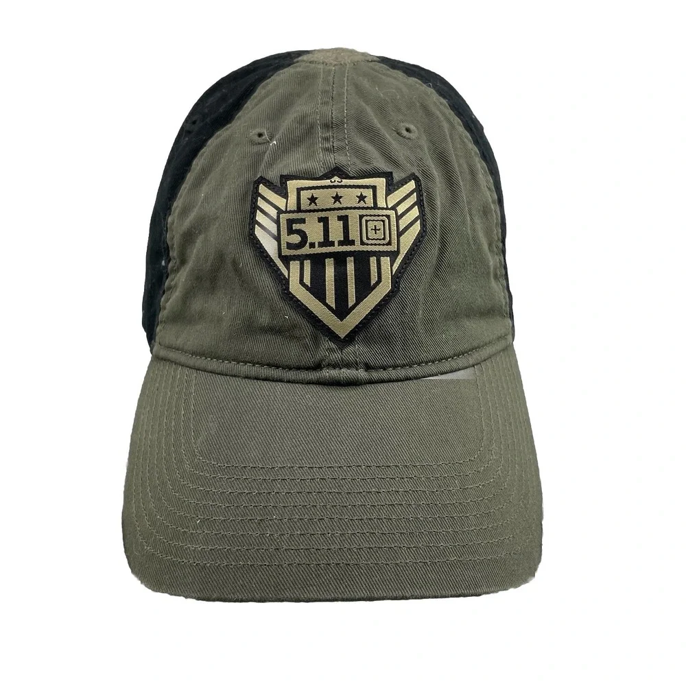 511 Tactical Hat Cap Men's Military Green OSFA Strap Back Gorpcore Outdoors Work